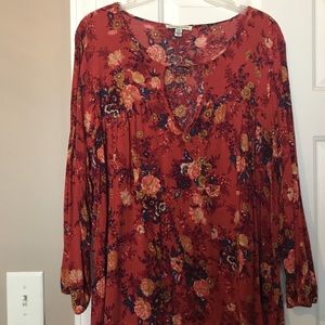 American Eagle Floral Top